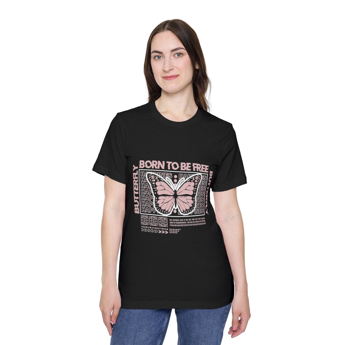 Butterfly Freedom Short-Sleeve T-Shirt