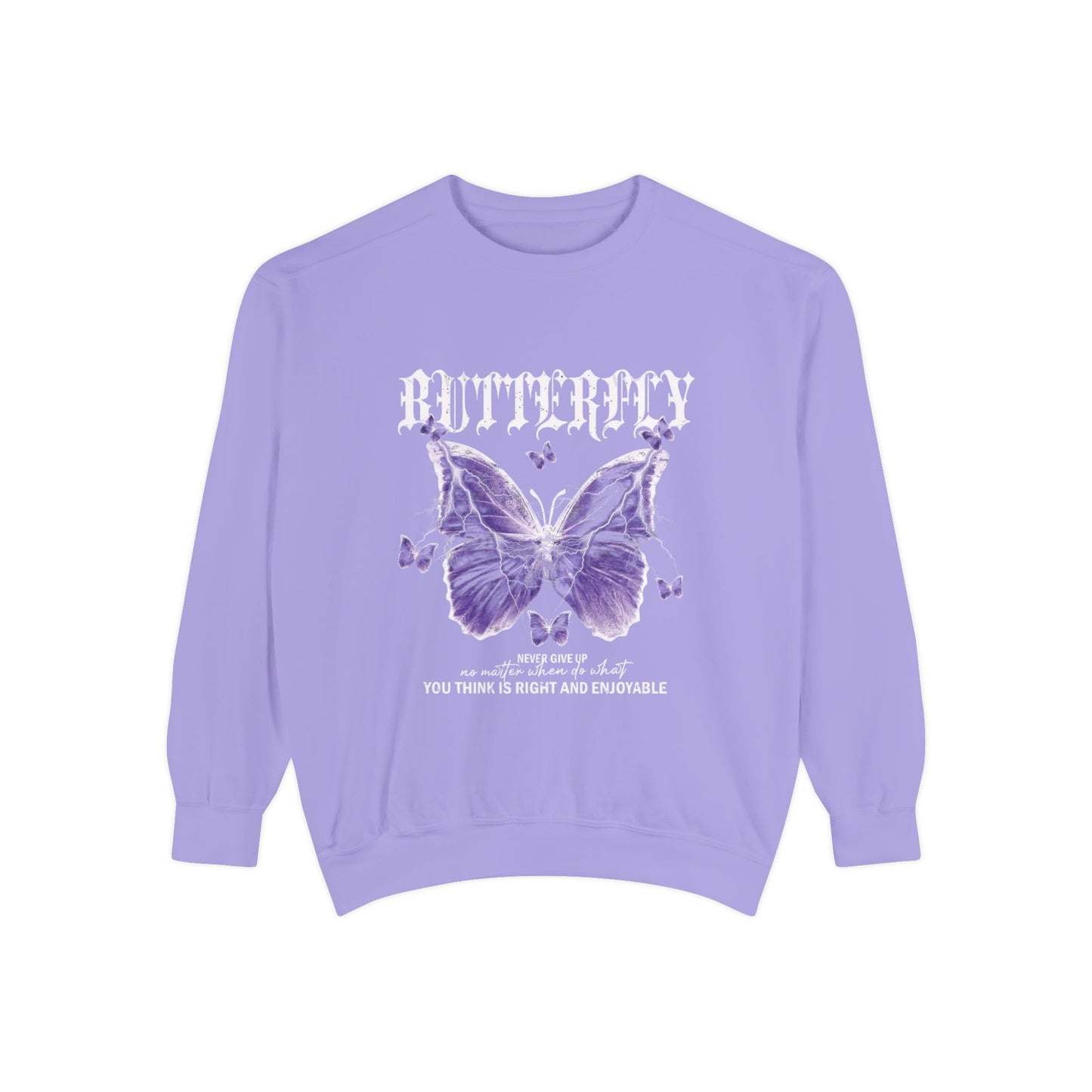 Trendy Butterfly Sweatshirt