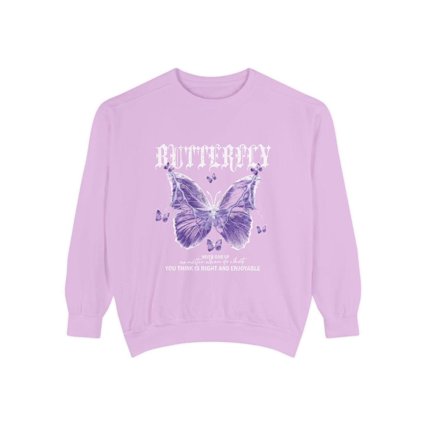 Trendy Butterfly Sweatshirt