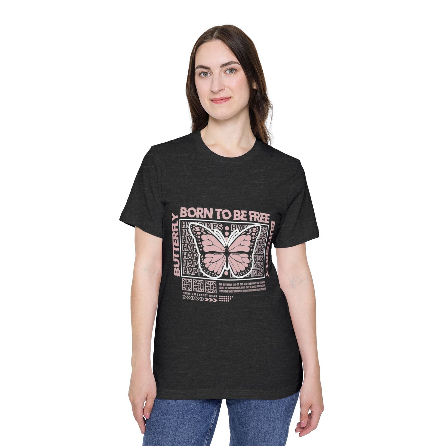 Butterfly Freedom Short-Sleeve T-Shirt