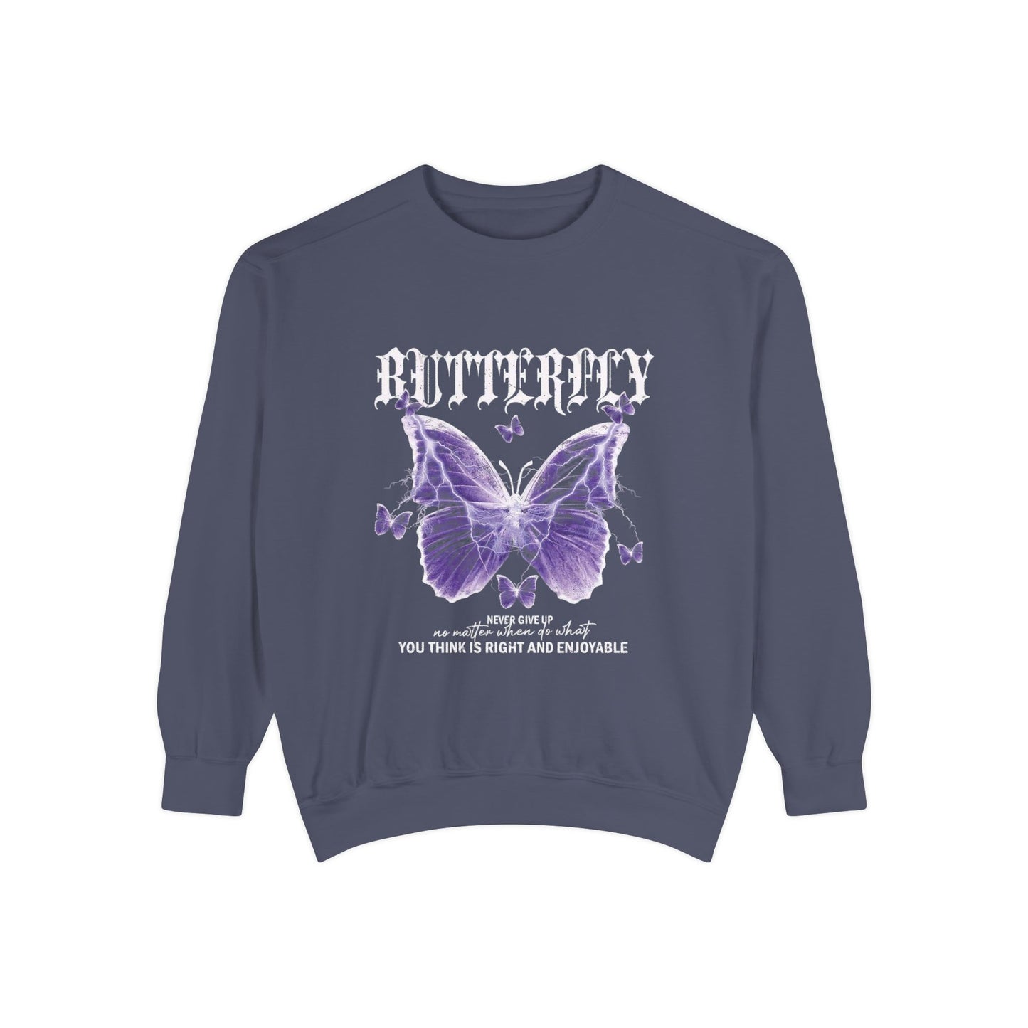 Trendy Butterfly Sweatshirt