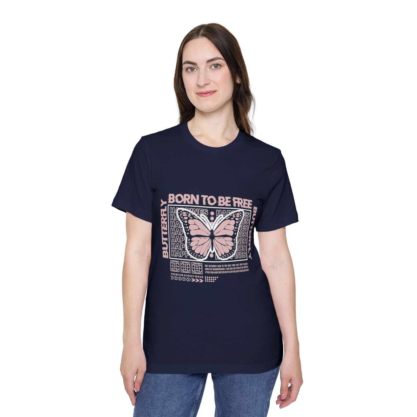 Butterfly Freedom Short-Sleeve T-Shirt