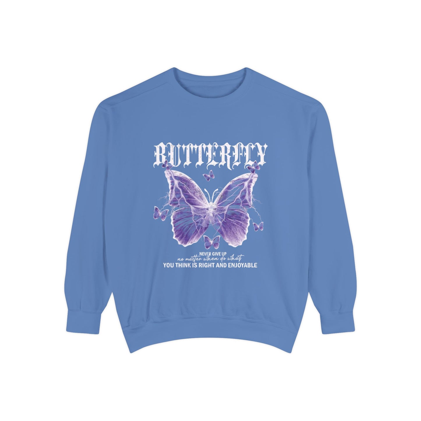 Trendy Butterfly Sweatshirt