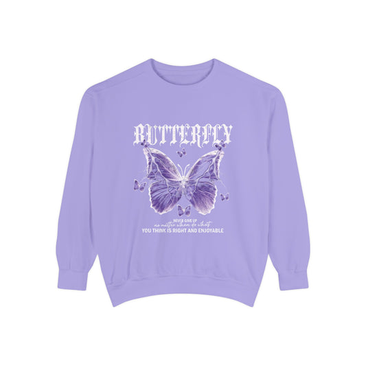 Trendy Butterfly Sweatshirt
